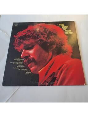 Tom Rush Vinyl Record The Best Of Tom Rush LP Album Greatest Hits